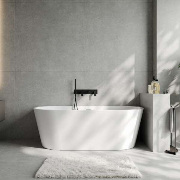 Ванна акриловая Abber AB9503-1.4 белая