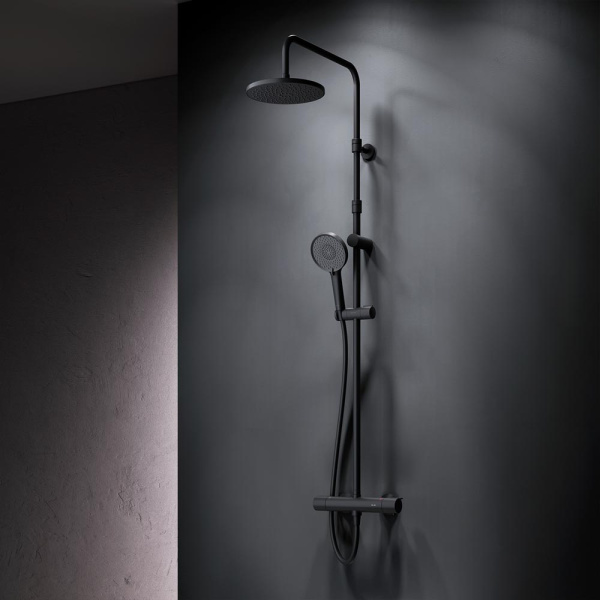 Душевая стойка AM.PM X-Joy F0785A422 черный матовый