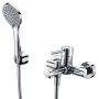 Смеситель для ванны с душевым гарнитуром WasserKRAFT Main 4101 хром глянцевый