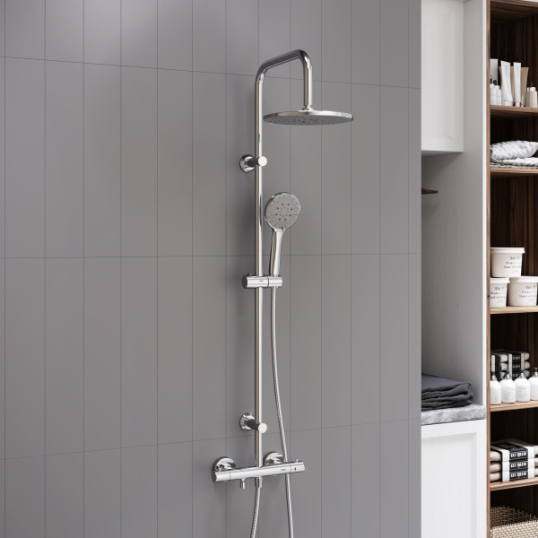 Душевая стойка Dorff Futura D0710500 хром глянцевый