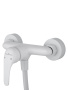 Смеситель для душа с гарнитуром Wonzon & Woghand WW-4540-MW белый матовый