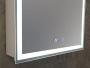Зеркало-шкаф Silver Mirrors Киото 60 с часами и сменой цвета LED-00002358 Зеркало-шкаф Silver Mirrors Киото 60 с часами и сменой цвета LED-00002358