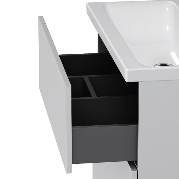 Тумба под раковину Am.Pm Gem 80 см M90FSX0802WG напольная белая