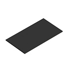 Полка для консоли Cezares Cadro 1 шт, nero