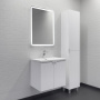 Тумба с раковиной Comforty Лима 60 см 00-00019238 подвесная белая