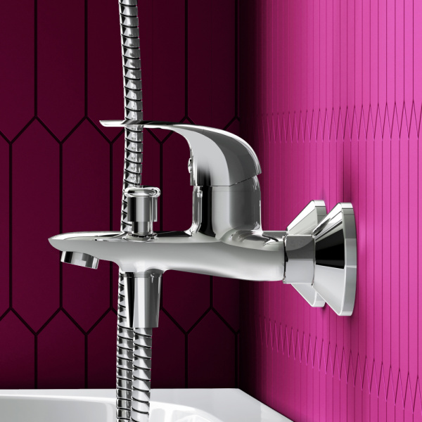 Смеситель для ванны Dorff Stark D1101000 хром глянцевый