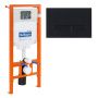 Комплект 2 в 1  инсталляция с кнопкой  BelBagno  BB002-80/BB012-MR-NERO.M Комплект 2 в 1  инсталляция с кнопкой  BelBagno  BB002-80/BB012-MR-NERO.M