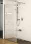 Неподвижная стенка Ravak ST Walk-In Wall 800 x 2000 профиль черный стекло прозрачное GW9W40300Z1 Неподвижная стенка Ravak ST Walk-In Wall 800 x 2000 профиль черный стекло прозрачное GW9W40300Z1