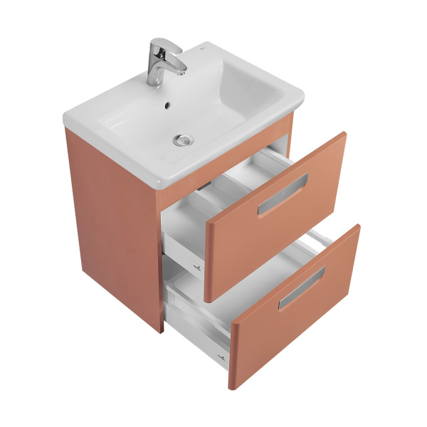 Тумба под раковину Roca The Gap Original 60 см Z.RU93.0.783.7 подвесная терракотовый