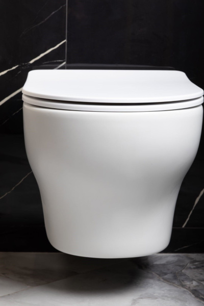 Унитаз Boheme Fiore 978-SET-MW подвесной с микролифтом