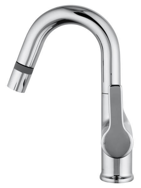 Смеситель для раковины с гигиеническим душем Wonzon & Woghand WW-FE01L212-CR хром глянцевый