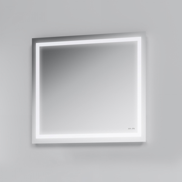 Универсальное зеркало настенное с контурной LED-подсветкой AM.PM GEM M91AMOX0801WG Универсальное зеркало настенное с контурной LED-подсветкой AM.PM GEM M91AMOX0801WG
