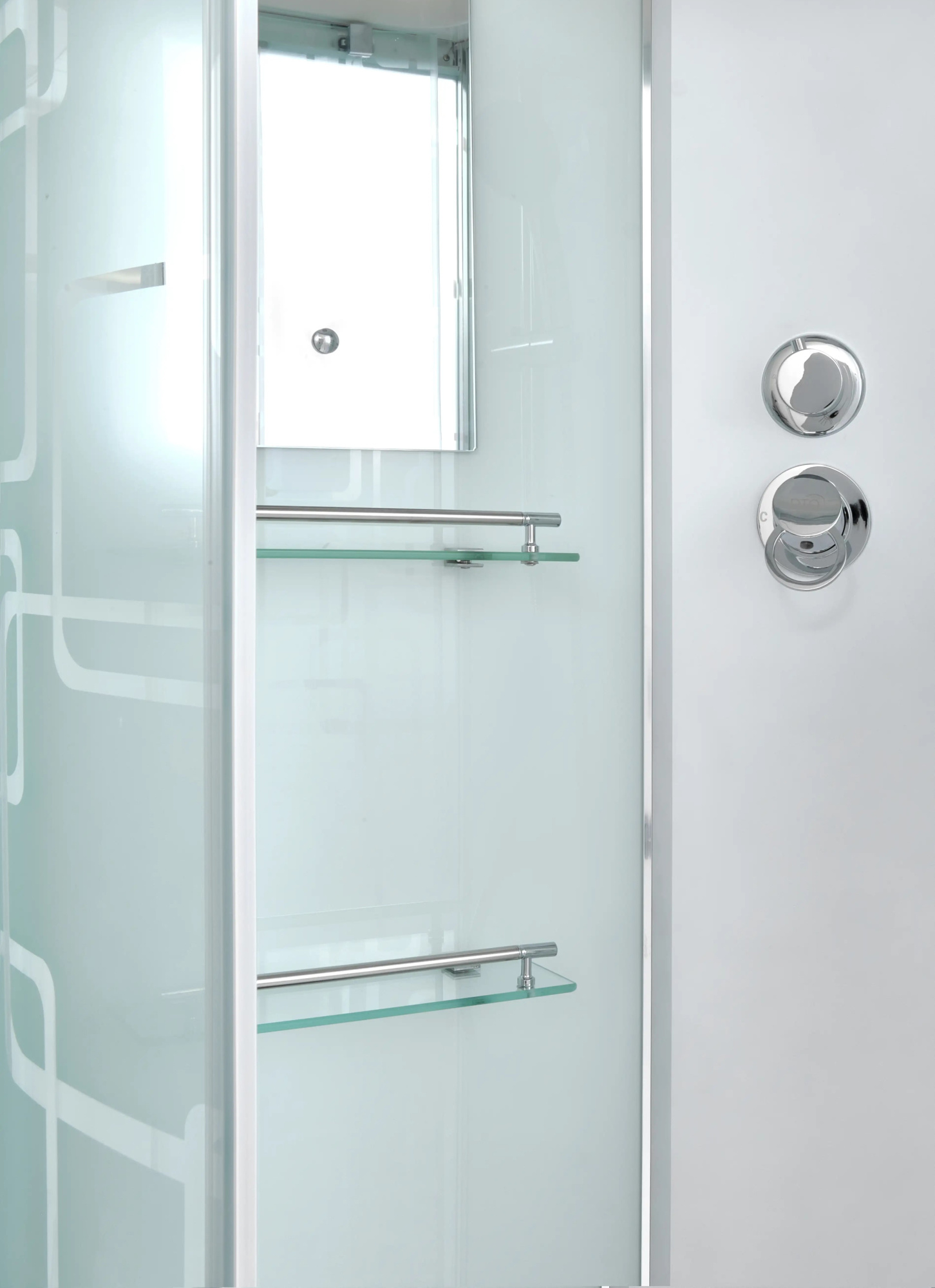 Душевая кабина DTO EM2712RN профиль хром