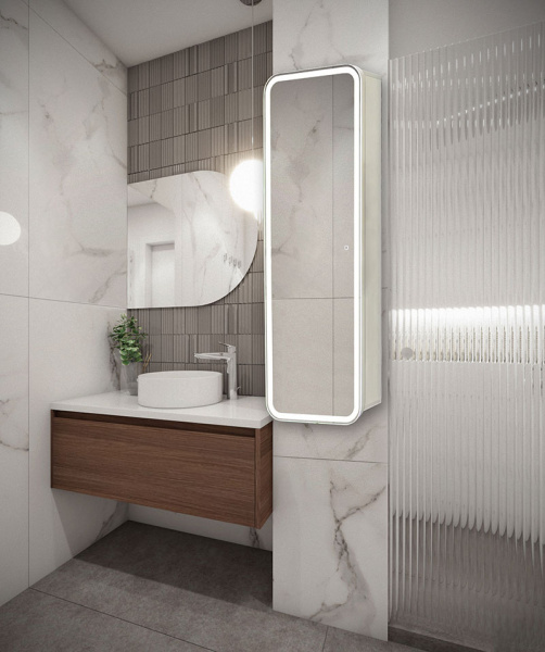Зеркало-шкаф Silver Mirrors Понтианак LED-00002360 Зеркало-шкаф Silver Mirrors Понтианак LED-00002360