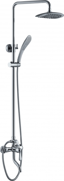 Смеситель с душевой стойкой HAIBA HB2405 хром Смеситель с душевой стойкой HAIBA HB2405 хром