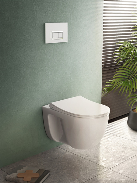 Безободковый подвесной унитаз Vitra S40 7759B003-0075 антибактериальное покрытие Безободковый подвесной унитаз Vitra S40 7759B003-0075 антибактериальное покрытие
