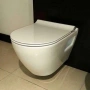 Подвесной унитаз  с сиденьем-микролифт  Serel Smart SM12SL Подвесной унитаз  с сиденьем-микролифт  Serel Smart SM12SL