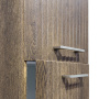 Пенал Comforty Ангара 35x160 см 00-00019358 подвесной дуб темно-коричневый