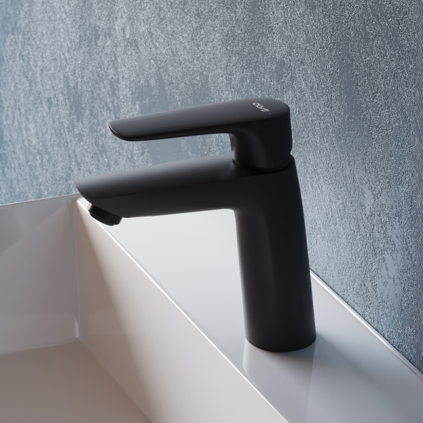 Смеситель для раковины Dorff Prime New черный матовый