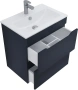 Тумба под раковину Aquanet Практика 60 см 00330458 подвесная маренго