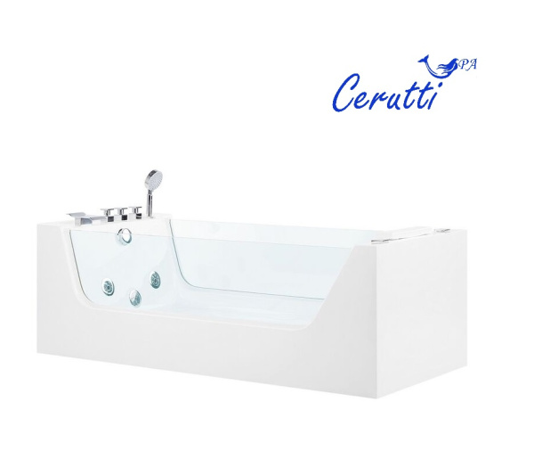 Ванна акриловая Ceruttispa 180x80 C-453A с гидромассажем