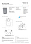 Безободковый унитаз  White Ceramic Idea W1000105 черный матовый Безободковый унитаз  White Ceramic Idea W1000105 черный матовый