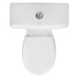 Унитаз-компакт с бачком и сиденьем микролифт Creo Ceramique PROJECT PR1002S+PR1005D+C257SPR1001S Унитаз-компакт с бачком и сиденьем микролифт Creo Ceramique PROJECT PR1002S+PR1005D+C257SPR1001S