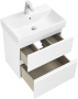 Тумба под раковину Roca Oleta 55 см A857639501 подвесная белая