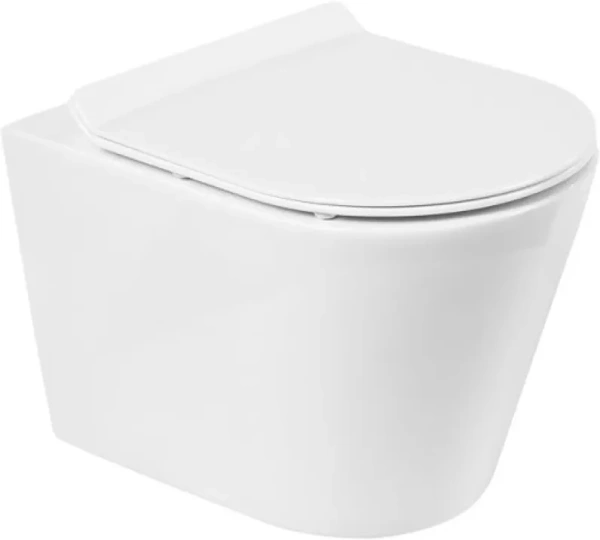 Унитаз BelBagno Flay-R BB053CHR подвесной безободковый