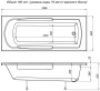 Акриловая ванна Aquanet Extra 170x70 00203931