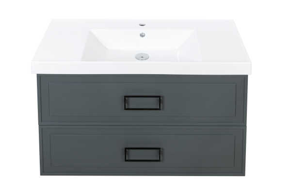 Тумба под раковину La Fenice Cubo Grigio TWIN серый 100 FNC-01-CUB-G-100-2 Тумба под раковину La Fenice Cubo Grigio TWIN серый 100 FNC-01-CUB-G-100-2