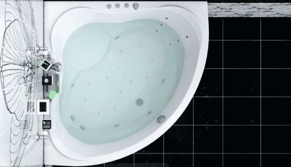 Акриловая ванна Aquanet Malta New 150x150 00204003