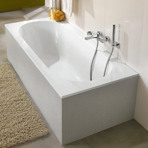 Акриловая ванна с ножками 170x75 см Villeroy & Boch Oberon UBQ170OBE2V-01 белый Акриловая ванна с ножками 170x75 см Villeroy & Boch Oberon UBQ170OBE2V-01 белый