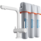 Смеситель для кухни Omoikiri Nagano-P + Pure drop Lite 4054.8028P белый