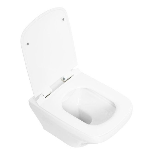Унитаз подвесной безободковый  BelBagno SELA BB3201CHR белый Унитаз подвесной безободковый  BelBagno SELA BB3201CHR белый