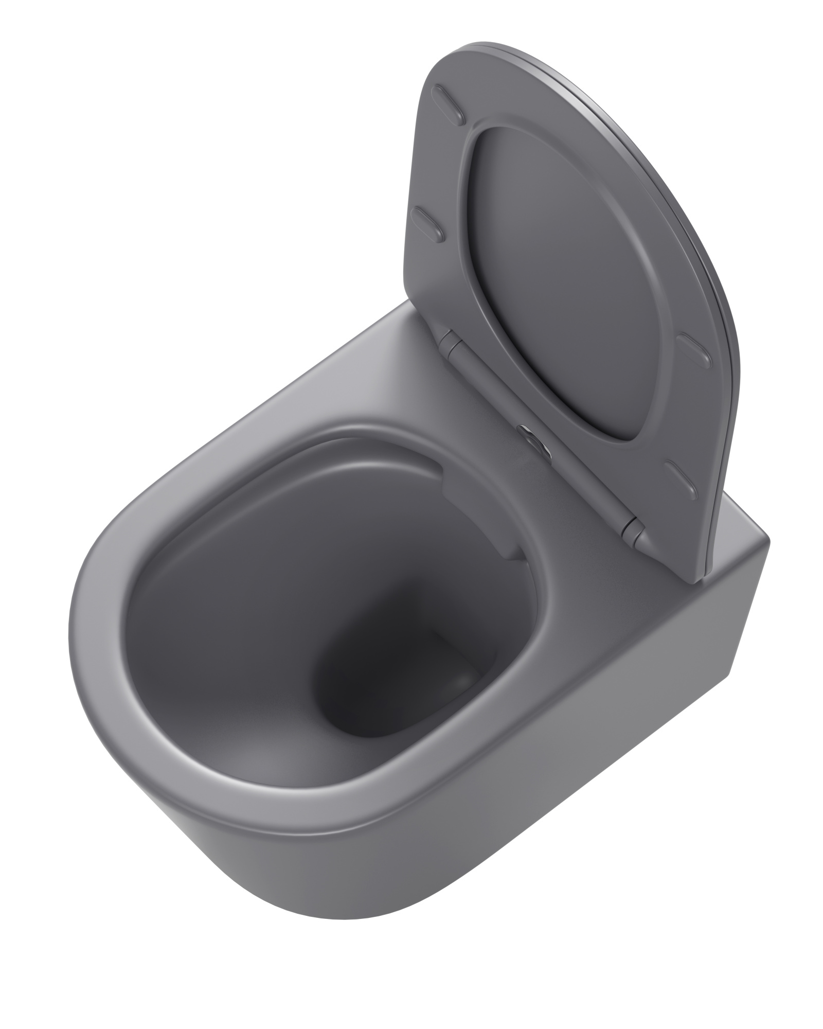 Унитаз подвесной Sapbox Lumara SB1124C1-MG безободковый с микролифтом