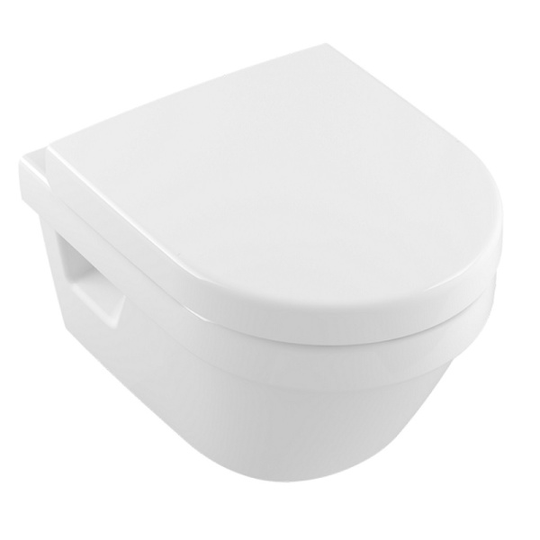 Унитаз Villeroy & Boch Architectura 4687HR01 подвесной безободковый с микролифтом