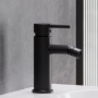 Смеситель для биде с донным клапаном Damixa Scandinavian Pure 360240300 черный матовый