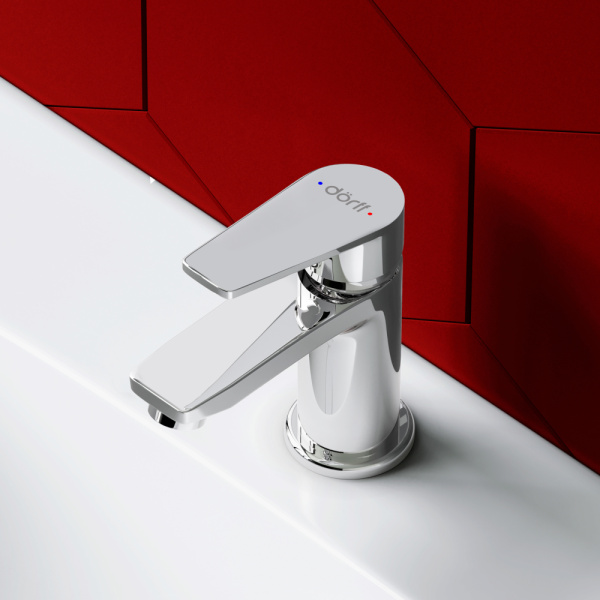 Смеситель для раковины Dorff Prime хром глянцевый