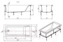 Ванна акриловая Roca Easy 180x80 прямоугольная 248618000 Ванна акриловая Roca Easy 180x80 прямоугольная 248618000
