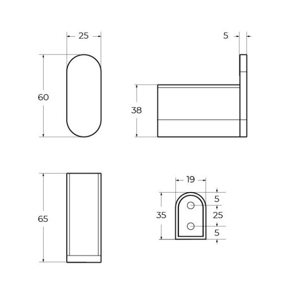 Крючок  Cezares STYLUS STYLUS-HK-BORO золото матовое Крючок  Cezares STYLUS STYLUS-HK-BORO золото матовое