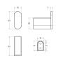 Крючок  Cezares STYLUS STYLUS-HK-01 хром Крючок  Cezares STYLUS STYLUS-HK-01 хром