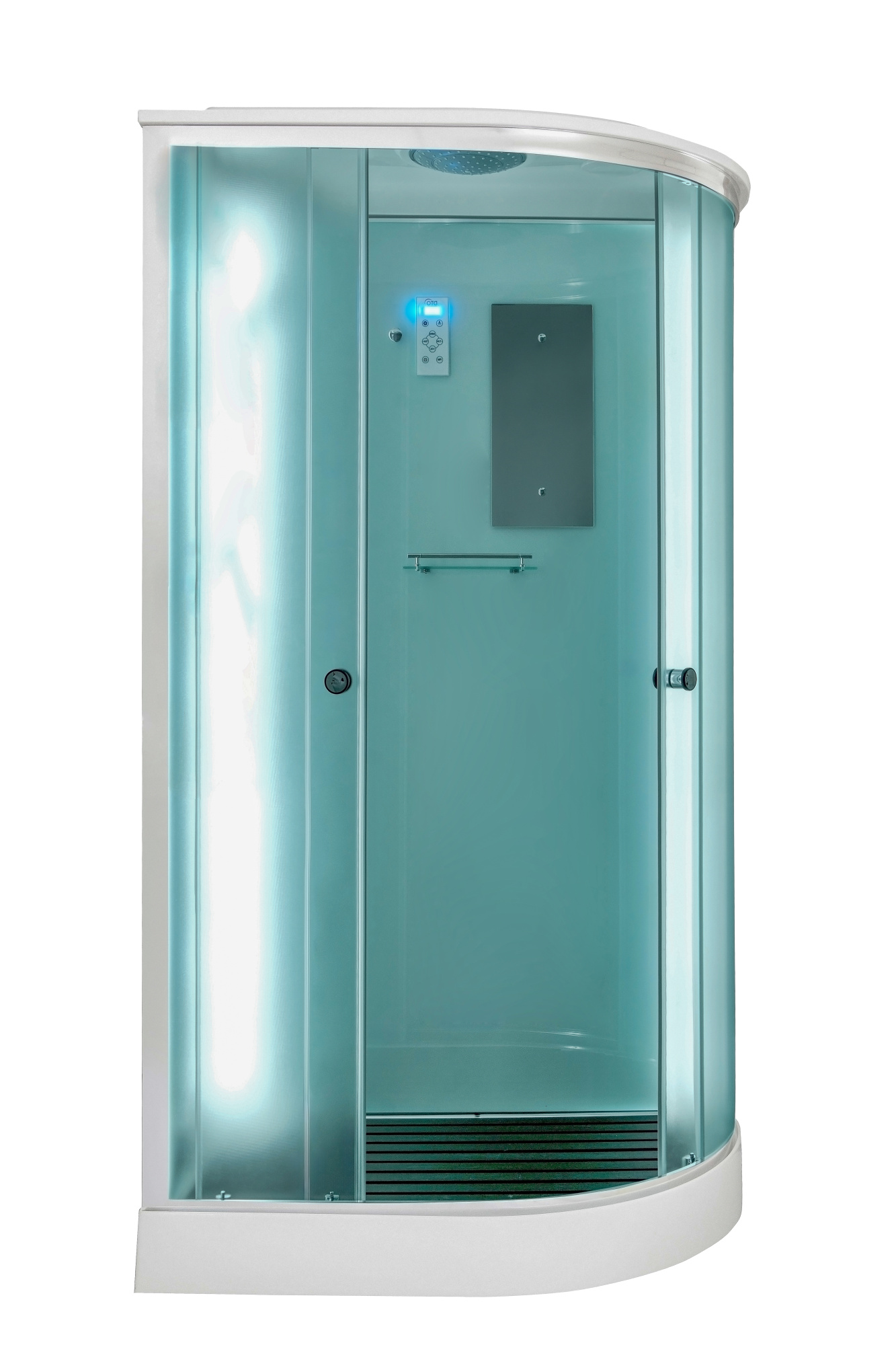 Душевая кабина DTO D102SLLED профиль хром