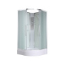 Душевая кабина с баней AvaCan 100x100 EM3010N профиль хром