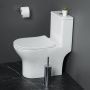 Унитазмоноблок безободковый с сиденьем  BelBagno LOUNGE BB8618CPR-MN/SC Унитазмоноблок безободковый с сиденьем  BelBagno LOUNGE BB8618CPR-MN/SC