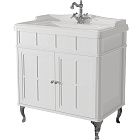 Тумба под раковину Caprigo Borgo 80 см 33412CH-B231 напольная белая