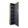 Пенал Comforty Мадрид 40x160 см 00-00017855 подвесной серый шелк
