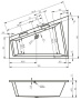 Ванна акриловая RIHO DOPPIO R 180x130 BA9000500000000 Ванна акриловая RIHO DOPPIO R 180x130 BA9000500000000