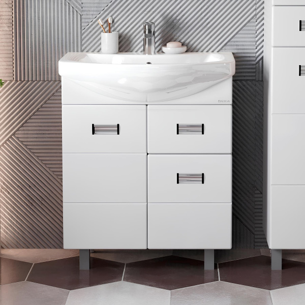 Тумба под раковину Onika Балтика 60 см 106041 белый