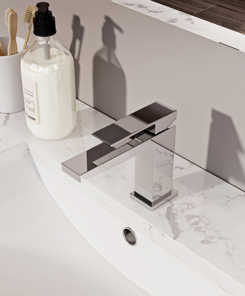 Смеситель для раковины с донным клапаном Webert Pegaso PE830102015 хром глянцевый